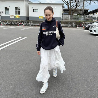 Line Hoodie Sweatshirt