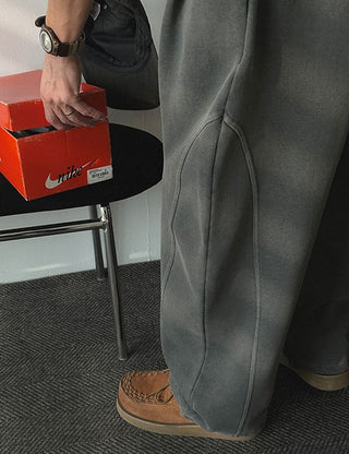 Pigment Brushed Cut Tracksuit Pants (2 colors)