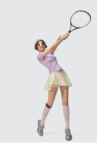 [Monterest] Asymmetric Pleated Tennis Skirt