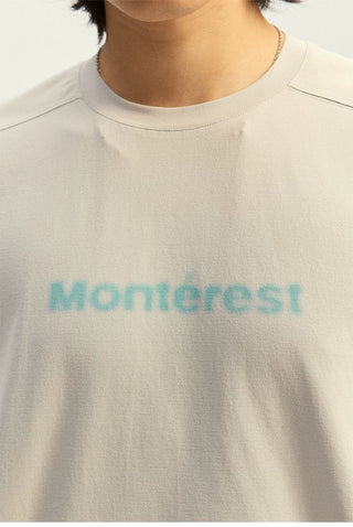 [Monterest] Quick-Dry Antibacterial Logo T-Shirt
