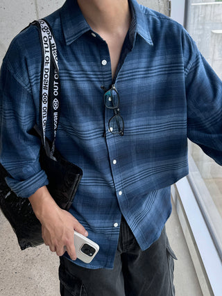 Jude Tartan Check Natural Fit Shirt