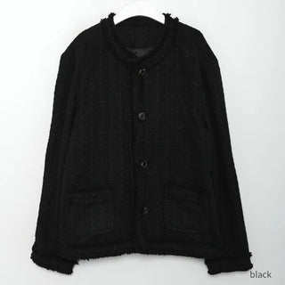 Black tweed jacket
