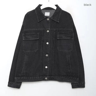 Oversized denim jacket