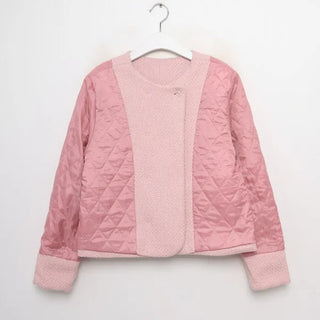 Tweed wool double jacket