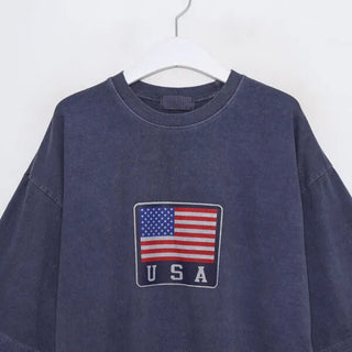 (Unisex) USA Print T-Shirt