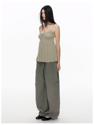[NECY] Essential Utility Cargo Wide Pants