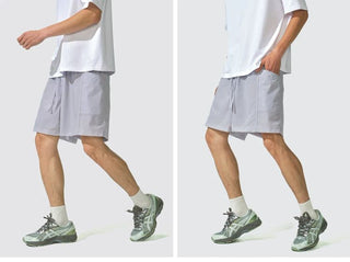 [Monterest] Quick-Dry Double Layer Side Pocket Shorts