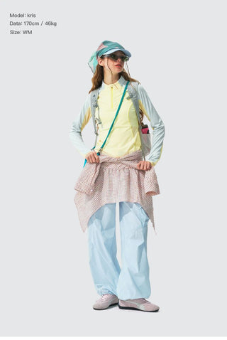 [Monterest] Half-Zip Slim Fit UV Protection Top