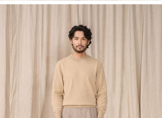 [CULTUM] Soft Crewneck Knit Base Layer