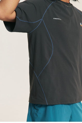 [Monterest x TTTM] Quick-Dry Sports Tee with Contrast Stitch