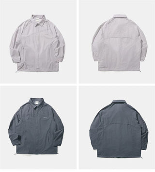 [Monterest] Water Repellent Lightweight Snap Shirt