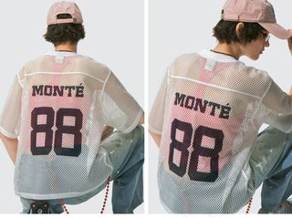 [Monterest] Mesh Jersey Short Sleeve Tee