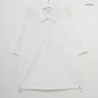 (Unisex) String Button Shirt