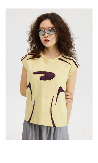 CONP Taiji Logo Performance Top (Yellow)