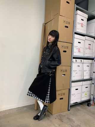 NEVERSEEZ Raw Denim Jacket