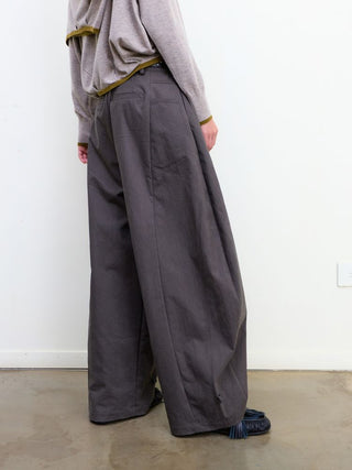 [NeverSeez] Pleated Wide-Leg Pants