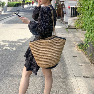 Polka Dot Wrap Mini Dress