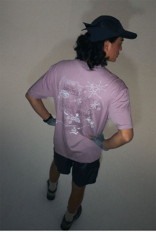 [Monterest] Quick-Dry Reflective Print T-Shirt