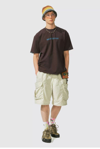 [Monterest] Quick-Dry Antibacterial Logo Crewneck Tee
