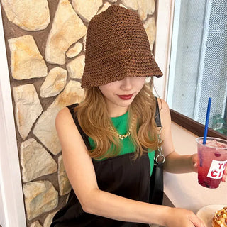 Rattan Bucket Hat
