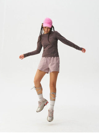 [Monterest] Quick-Dry Mesh Panel Running Shorts
