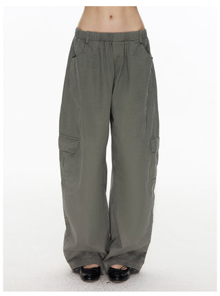 [NECY] Essential Utility Cargo Wide Pants