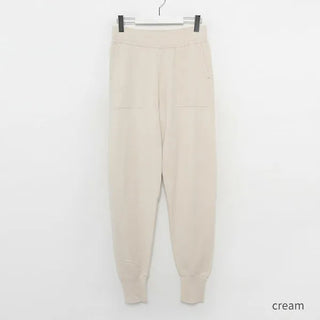 Knit jogger pants