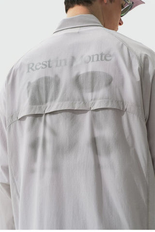 [Monterest] Water Repellent Lightweight Snap Shirt