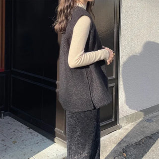 Boa Side Slit Vest
