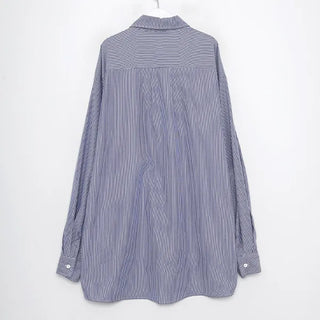 Oversized striped shirt