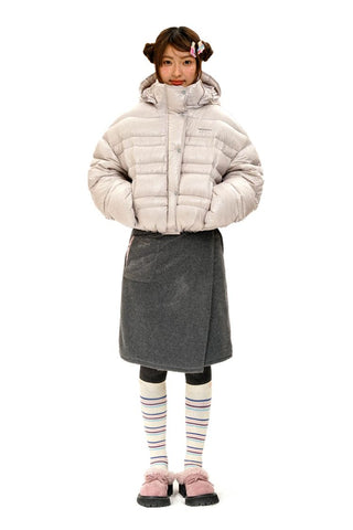 [Moromoro2] Contrast Stripe Knee-High Socks