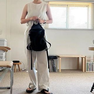 Two-pleat chino pants