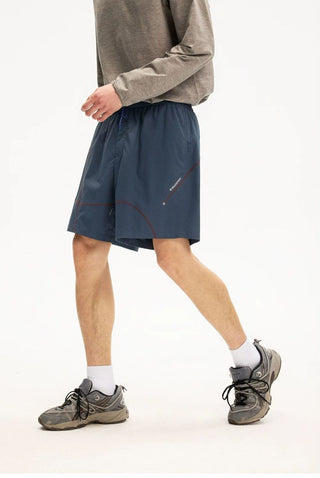 [Monterest] Water Repellent Contrast Stitch Shorts