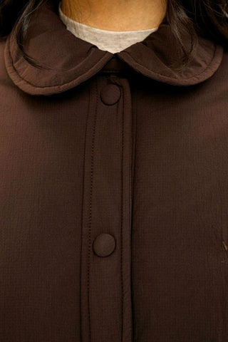 [Moromoro2] Doll Collar A-Line Padded  Jacket