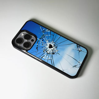 Crack of Heart Bumper Mirror Phone Case (Mirror/MagSafeVer.)