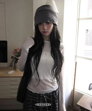 Swin Frill Ino Layered T-Shirt - 5 Colors