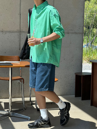 Biya Pigment Linen Shirt