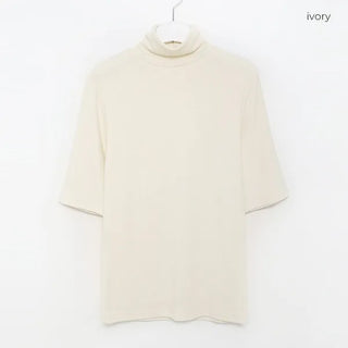 Turtleneck Half T-shirt