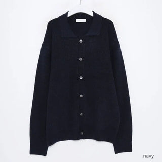Colored button cardigan