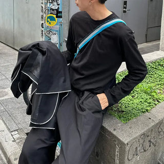 Basic long-sleeved T-shirt