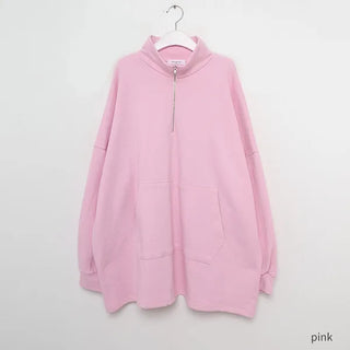 Long Anorak Sweatshirt