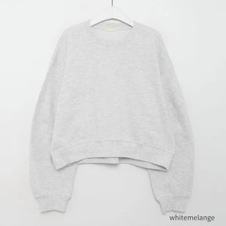 Basic cropped sweatshirt