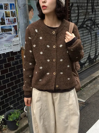 Polka Dot Cardigan