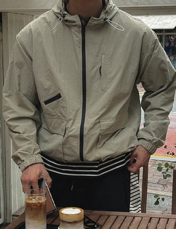 Yuktz Multi-Pocket Windbreaker Jacket (5 colors)