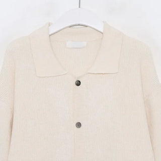 Colored button cardigan