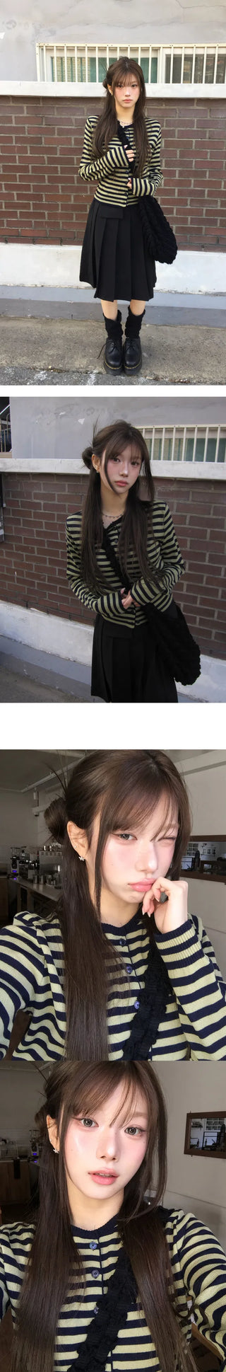 Mina Striped Cardigan - 4 colors
