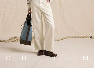 [CULTUM] Cotton Plaid Work Shirt with Pockets