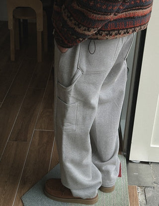 Mild Fleece-Lined Carpenter Pants (3 colors)