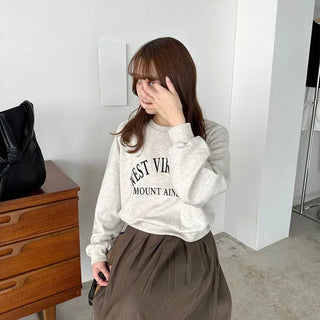 WEST Cropped Sweatshirt