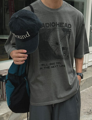 RADIO Cotton Short Sleeve T-shirt (3 colors)